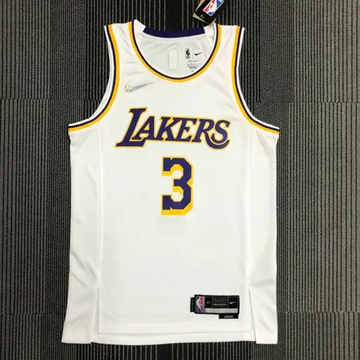 75 aniversario Lakers blanco número 3 Davis