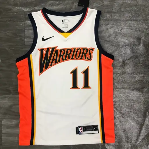 Warriors novato blanco número 11 Thompson