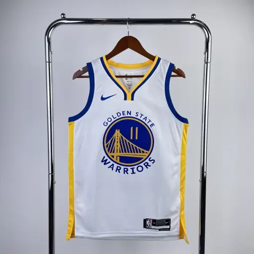 Temporada 23 Warriors cuello en V blanco número 11 Thompson