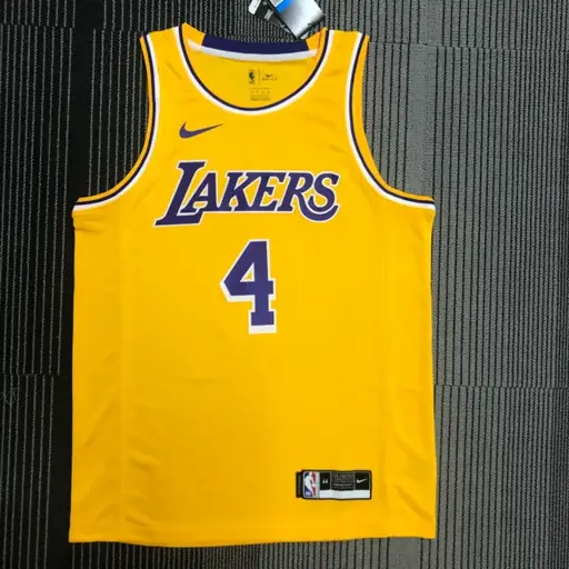 Lakers cuello redondo amarillo nº 4 Rondo