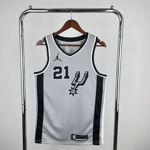 Temporada 21 Spurs Gris Edición limitada Air Nº 21 Duncan