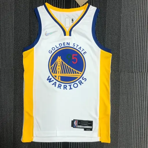 75 aniversario Warriors blanco Edición limitada México número 95