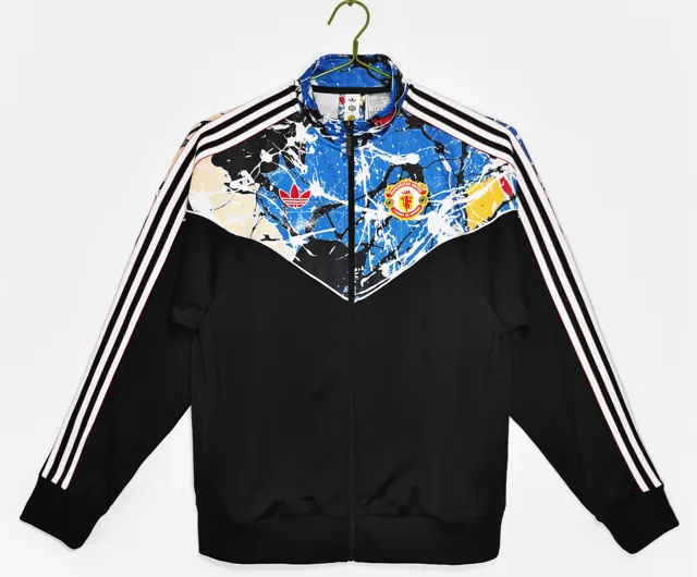 Chaqueta: Manchester United x Stone Roses x adidas Originals, colección colaborativa