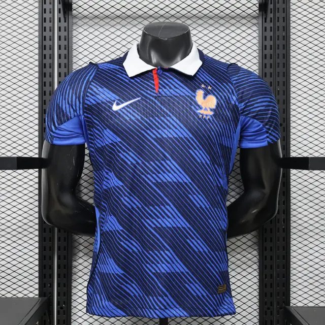 Versión jugador 26.27 Francia local S-3XL con estrella F bordada