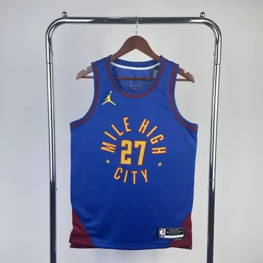 Temporada 23 Denver Nuggets Edición Jordan limitada Nº 27 Jamal Murray