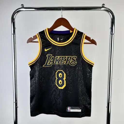 Juvenil/niños: Lakers - Estampado de serpiente - nº 8 Kobe
