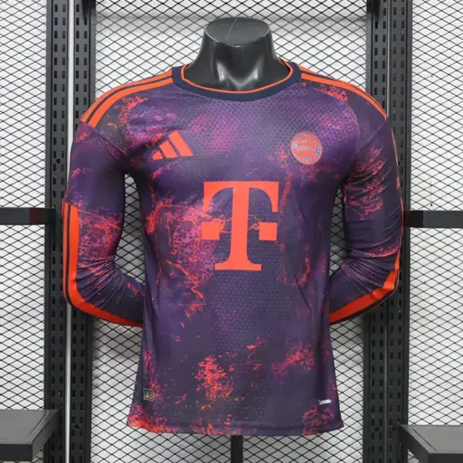26-27 Bayern de Múnich visitante manga larga S-3XL