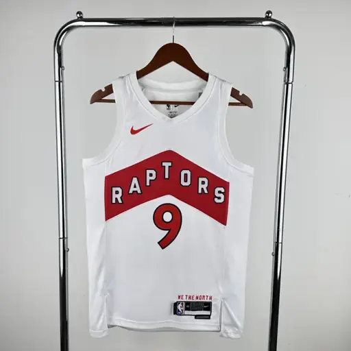 Temporada 23 Raptors local blanco nº 9 Barrett