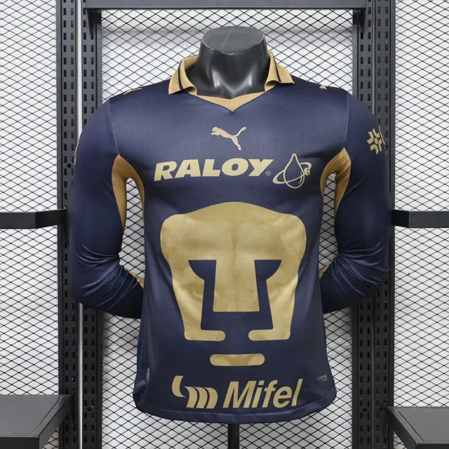 26-27 Pumas UNAM local manga larga S-4XL