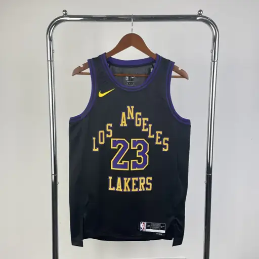 Camiseta temporada 26 Lakers City Edition número 23 James