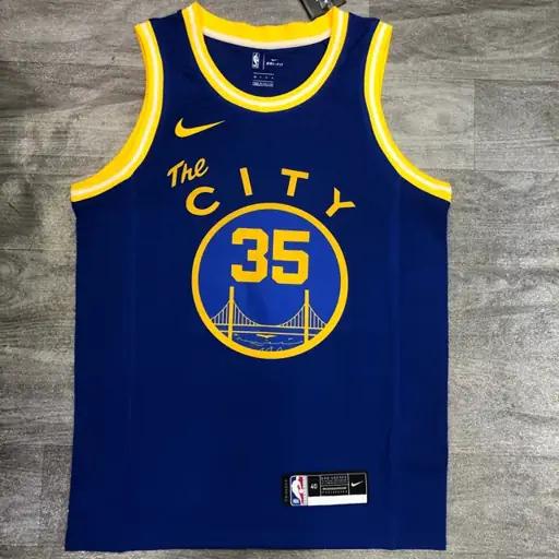 Temporada 21 Warriors de Golden State Edición Tranvía azul n.º 35 Kevin Durant