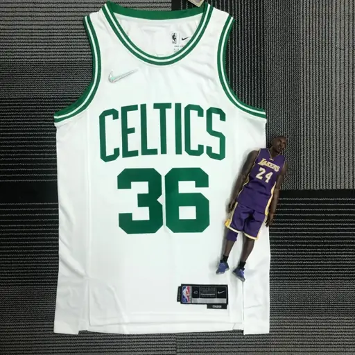 75 aniversario Celtics blanco número 36 Smart
