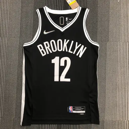 75 aniversario Los Nets negro número 12 Harris