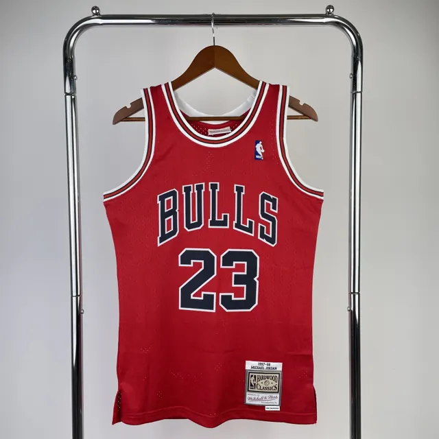 MN camiseta retro termoimpresa: SW Chicago Bulls temporada 98 color rojo nº23 Jordan
