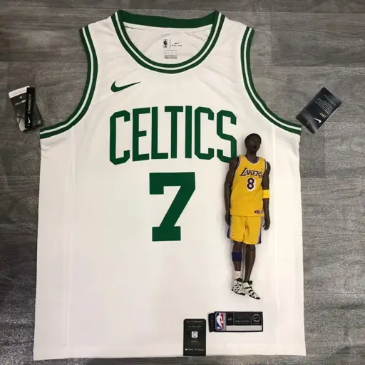 Boston Celtics blanco retro nº 7 Jaylen Brown