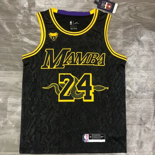Los Angeles Lakers Mamba Negra estilo serpiente