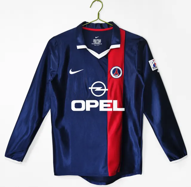 Manga larga: Temporada 2001/02 Paris Saint-Germain local 3B