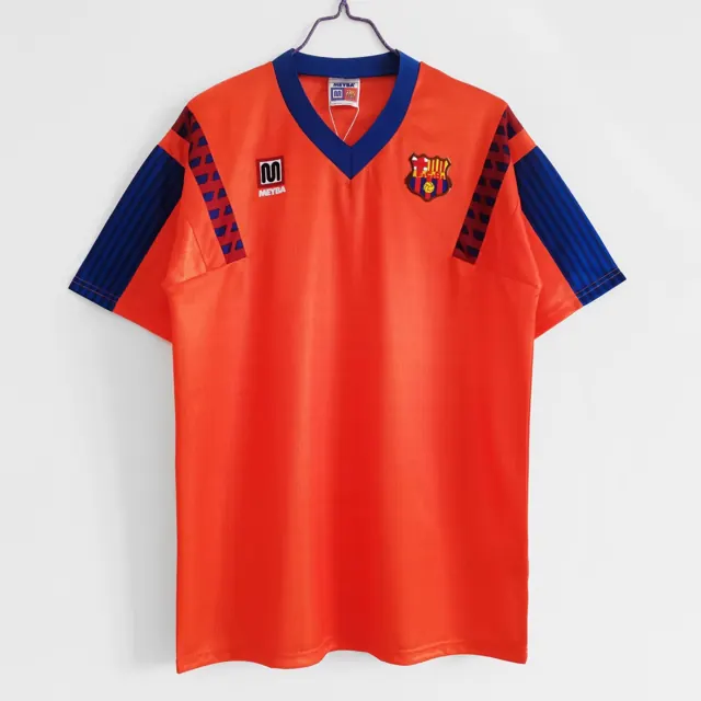 Temporada 1991/92 Barcelona visitante naranja 8 A