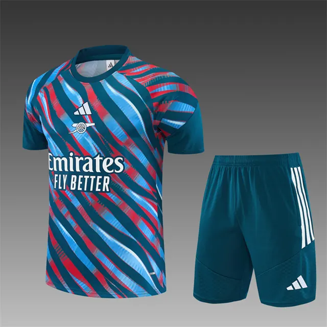26/27 camiseta de manga corta del Arsenal roja y azul [edición camuflaje]