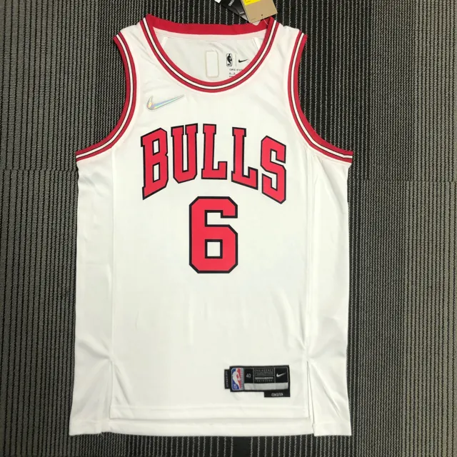 75 aniversario, Bulls, blanco, número 6, Caruso