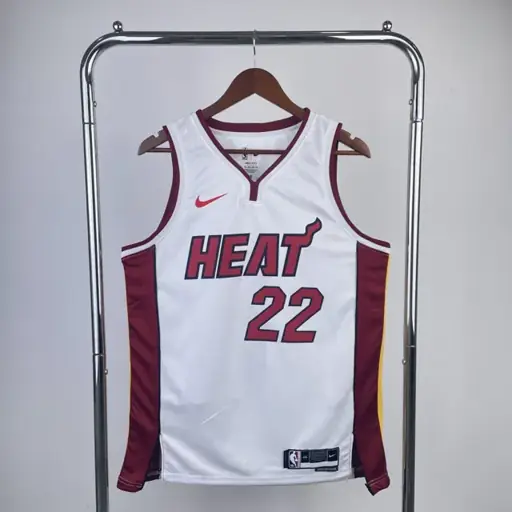 Heat cuello en V blanco nº 22 Jimmy Butler