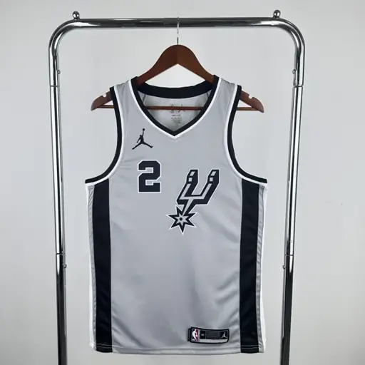 Temporada 21 Spurs Gris Edición limitada Air Nº 2 Leonard