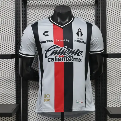 26-27 Atlas visitante versión jugador correcta S-3XL