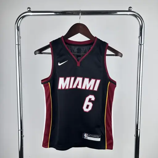 Infantil/Juvenil: Heat cuello en V negro nº 6 James