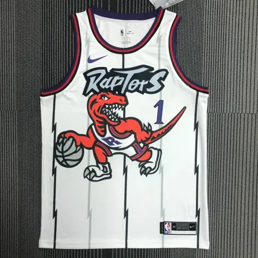 Raptors Retro blanco Nº 1 McGrady