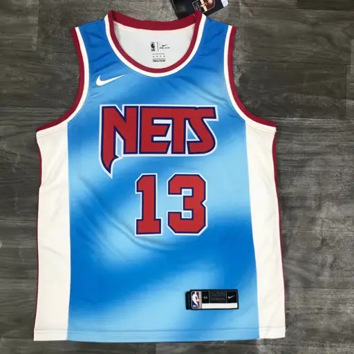 Temporada 21 Brooklyn Nets retro edición limitada azul nº 13 James Harden