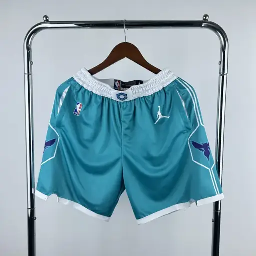 Hornets pantalones cortos azules