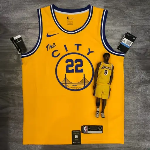 Golden State Warriors edición tranvía, amarillo, nº 22 Andrew Wiggins