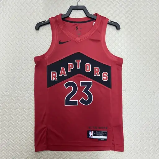 Temporada 23 Raptors visitante rojo n.º 23 VanVleet