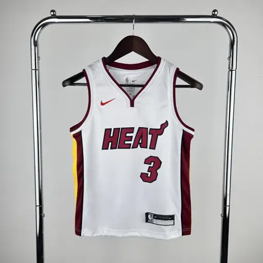 Juvenil/niños: Heat cuello en V blanco nº 3 Wade
