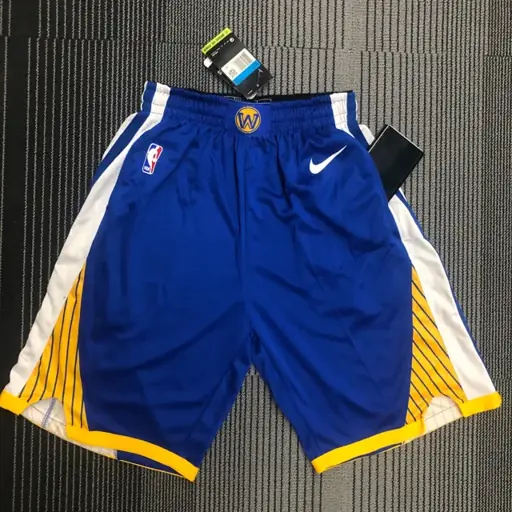 Warriors pantalones cortos azules estándar