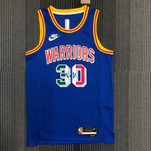 75.º aniversario Warriors retro México número 30