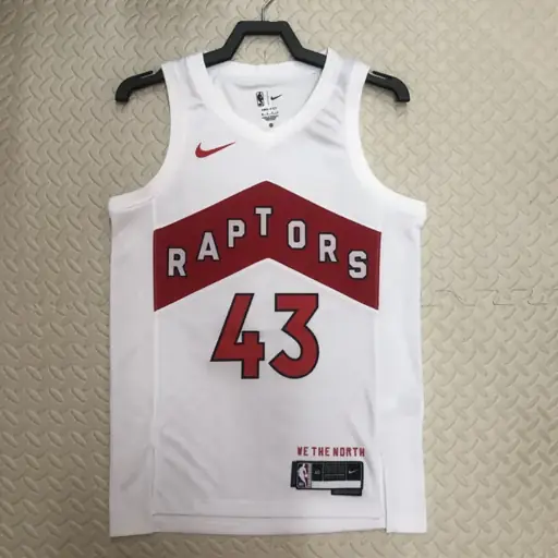 Temporada 23 Raptors local blanco n.º 43 Siakam