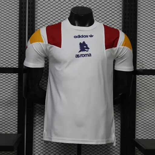 26. Roman casual retro blanco S-3XL