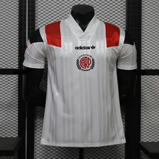 26. Camiseta retro Riverbed Cultural, blanca, tallas S-3XL