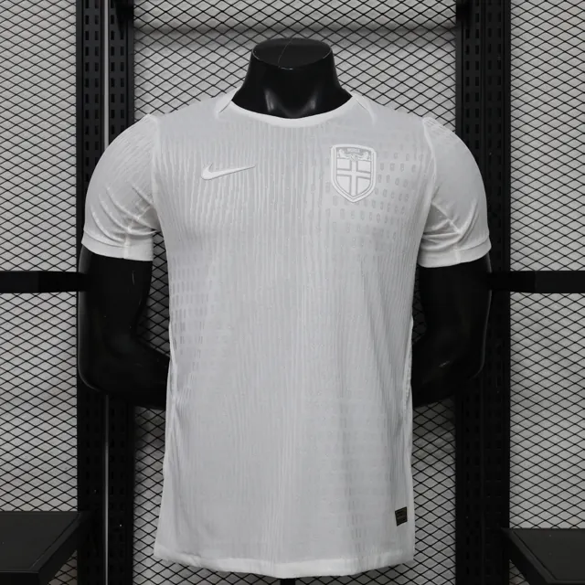 Versión jugador 26.27 Noruega tercera blanca S-2XL