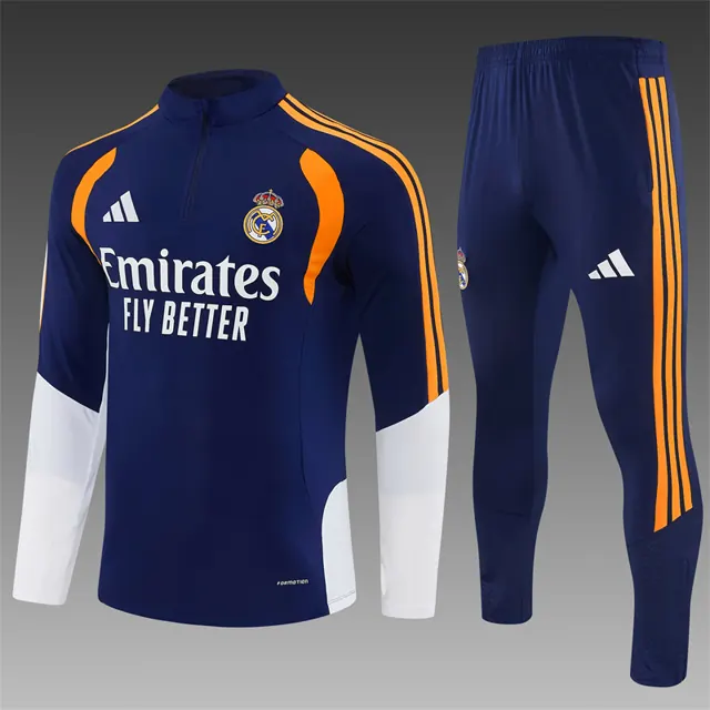 26/27 Real Madrid azul royal con amarillo