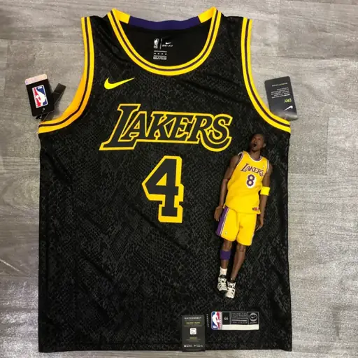 Los Angeles Lakers estampado de serpiente nº 4 Alex Caruso