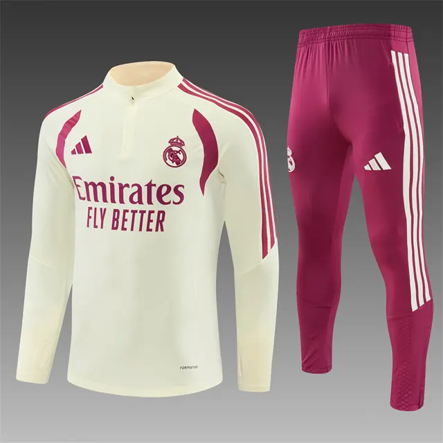 2627 Real Madrid beige [con pantalones fucsia]