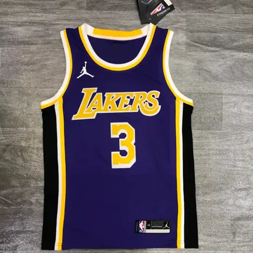 Lakers de Los Ángeles Edición Jumpman limitada n.º 3 Anthony Davis