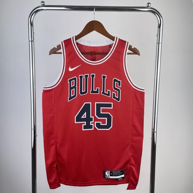 Temporada 23 Bulls rojo número 45 Jordan