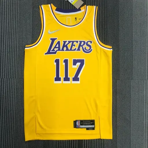 75 aniversario Lakers amarillo colaboración con X-BOX número 117