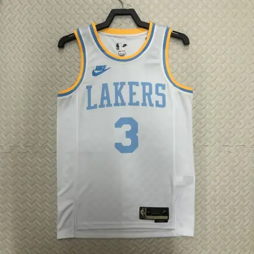 Temporada 23 Lakers retro número 3 Anthony Davis