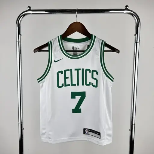 Juvenil: Celtics de Boston verde número 7 Brown
