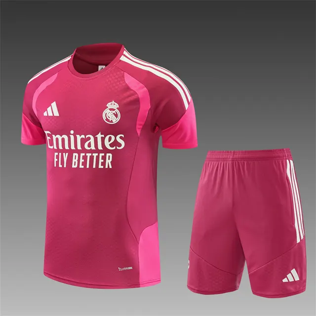 26/27 camiseta de manga corta del Real Madrid fucsia