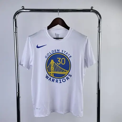 Golden State Warriors blanco nº30 camiseta de manga corta de secado rápido